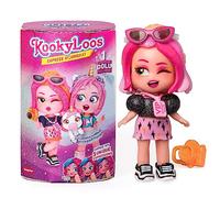 KOOKYLOOS Glitter Glam series - surprise collectible doll with 3 different faces. Comes with fashion accessories, clothing, shoes and toys