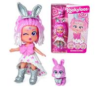 KOOKYLOOS Pet Party ALICE - Alice doll with rabbit pet. Includes Alice doll, 1 pet, fashionable outfit and shoes and 1 accessory. 1 doll, 3 different faces!