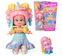 KOOKYLOOS Princess Series UNICORN MAGIC - Collectable doll from the Princess series Contains 1 doll, 1 set of princess themed clothes and shoes,1 accessory and 1 pet,1 doll,3 different faces