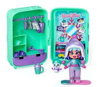 KOOKYLOOS Wanda’s Suitcase - Doll’s suitcase with over 14 fashion accessories and exclusive doll with 3 fun expressions. Includes clothes, accessories and shoes, hangers and an exclusive pet
