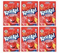 Kool Aid Cherry Flavor Drink Mix 3.6g Sachets (PACK OF 6)