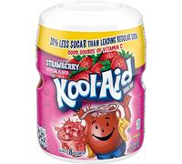 Kool Aid Powder Drink Mix - Strawberry Flavour - 35% Less Sugar, 538 Gram Tub