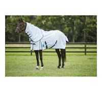 Kool Coat Classic With Surcingles III Combo Neck Horse Rugs - White/Navy Blue