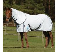 Kool Coat Classic with Surcingles III Combo Neck White/Navy - 6'5