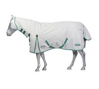 Kool Coat Classic With Surcingles III Combo Neck Rug - White/Navy
