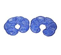 Kool Gel Reusable Breast Hot & Cold Gel Pack - 2 Pack Reusable Gel Pads for Breastfeeding Pain Relief - Heatable & Freezable Therapy for Mastitis, Engorgement, Blocked Ducts & Tenderness - 18 x 21cm