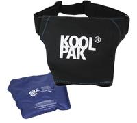 Kool Gel Reusable Shoulder Gel Pack - Hot & Cold Therapy for Pain, Swelling & Strains - One Size Fits Most Adjustable Neoprene Sleeve - Freezable & Microwavable Heatable Pack for Sports & Recovery
