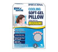 KOOL 'N' SOOTHE Cooling Gel Pillow/Large Size Reusable Cooling Gel...