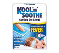 Kool 'n' Soothe Soft Gel Sheets - 4 pack