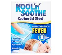 Kool 'n' Soothe Kids Cooling Gel Pads 4 Sheets