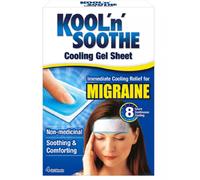Kool 'n' Soothe Migraine Cooling Pads 4 Cooling Pads