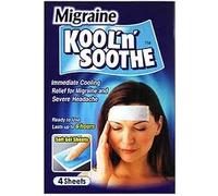 Kool 'N' Soothe Migraine x4 Gel Sheets
