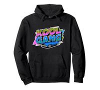Kool Retro Car Gang Colorful Vintage Design Pullover Hoodie