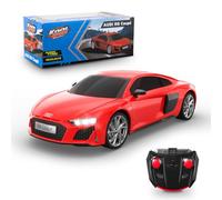 Kool Speed Remote Control Cars 1:24 Audi R8 Coupe Officially Licensed RC Toy Car for Boys Birthday Gift - Red