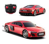 Kool Speed Remote Control Cars 1:24 Audi R8 Coupe Officially Licensed RC Toy Car for Boys Birthday Gift - Red