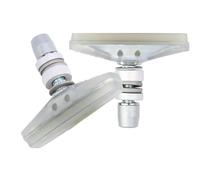 Kool-Stop BMX Flatland Tricks & Trials Threaded Clear Instant Locking Brake Pads