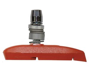 Kool-Stop BMX Supra 2 Threaded Brake Pads Bicycle Cycle Cyclocross V Brake