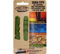 Kool-stop brake rubber Road Dura R4 green suitable for Shimano brake shoes