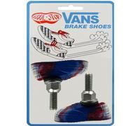 Kool-Stop Brake Shoe T7 Vans BMX V-Brake 46.1mm Red/White/Blue
