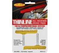 Kool-Stop C3 Thinline for cantilever brake shoes for aluminum rims, yellow, 71.8