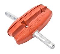 Kool Stop Cantilever Thinline, Cantilever Brake Pads, Non-Threaded Posts, Salmon, Red, Pair