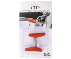 Kool Stop City V-brake Complete Rim Brake Pads One Size Red / Red