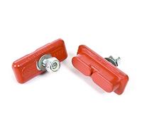 Kool Stop Continental, Caliper Pads, Threaded Posts, Salmon, Pair