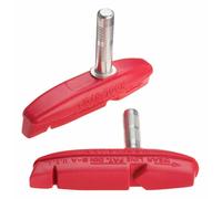 Kool-Stop Eagle Claw II Brake Pad Smooth Post Red Compound