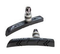 Kool-Stop Mountain V-Brake Pads Black Pair Threaded Post for Direct Pull Brakes