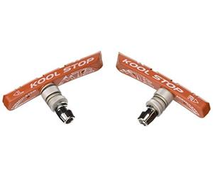 Kool Stop MTN Mountain Bicycle Brake Pads (Threaded, Salmon)