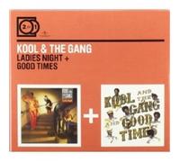 KOOL & THE GANG - 2 FOR 1: LADIES NIGHT/GOOD TIMES; 2 CD POP / SOUL / FUNK NEW