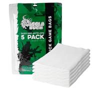 Koola Buck Game Bags Hunting | 5 Pack Deer Game Bags | Game Bags Deer | Reusable, Breathable & Stretchable Meat Bags | Hunting Gear Accessories, Equipment & Essentials | Deer, Elk & Moose