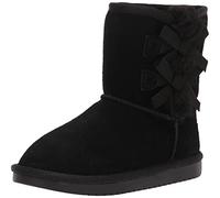 Koolaburra by UGG Boy's Unisex Kids Victoria Short Fashion Boot, Black2, 9 UK Child