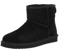 Koolaburra by UGG Women's Burra Mini Ankle Boot, Black, 11 UK