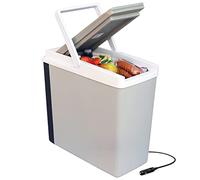 Koolatron Cool Box 17L Electric Iceless Cooler Car Mini Fridge Refrigerator Hot and Cold Function Summer Cool Insulated Cooler Box Cool Bags for Camping Picnics Travels Keep Food Drinks Chill Grey