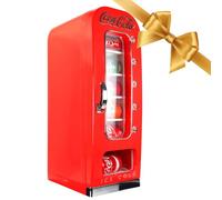 Coca-Cola Coca Cola 10 Can Retro Vending Machine Style 5L Mini Fridge, Red
