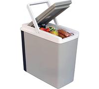 Koolatron Cool Box 17L Electric Iceless Cooler Car Mini Fridge Refrigerator Hot and Cold Function Summer Cool Insulated Cooler Box Cool Bags for Camping Picnics Travels Keep Food Drinks Chill Grey