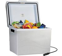Koolatron Cool Box 42L Electric Iceless Cooler Car Mini Fridge Refrigerator Hot and Cold Function Summer Cool Insulated Cooler Box Cool Bags for Camping Picnics Travels Keep Food Drinks Chill Grey