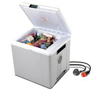 Koolatron Electric Cool Box - 12 V Powered Cooler For Car, Camping, Travel, Hard Sided Refrigerator For Vehicle, Caravan, Hot & Cold Function, Cools Drinks,Food For Road Trip, 27 L