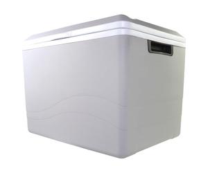 Koolatron Electric Cool Box - 12 V Powered Cooler For Car, Camping, Travel, Hard Sided Refrigerator For Vehicle, Caravan, Hot & Cold Function, Cools Drinks,Food For Road Trip, 34 L
