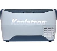 Koolatron Fridge Freezer Electric Cool Box 30L Cooler Box Portable 12v Camping Car Fridge Refrigerator For Campervan Perfect for Road Trips Picnics Travel Compressor Cooling, Range -22 to 10°C Grey