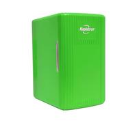 Koolatron Retro Mini Fridge For Bedrooms 12V Portable Cooler Warmer Refrigerator 6L Small 8 Can Table Top Quiet Mini Fridges For Food Drinks Skincare Kids Travel Home Car Green