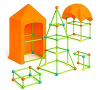 koolbitz 68PCS Glow-in-the-Dark Building Block Bricks Toy Set - Creative Construction Forts, Castles, and Tunnels Playset for Kids - Durable, Easy Assembly, Educational STEM Toy for Kids, Ages 3+