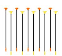 koolbitz Archery Children Sucker Arrows Youth Bow and Arrow Suction Cup Arrows Kids Game Toys Shooting Target Practice for Fun Sports Game Small Size With 10 Pieces Easy Stick