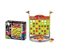 Koolbitz Kids 4 in a Row Game, Big 4 Connect in a row Line Up Game, Giant Strategy Board Games Gaming Fun Set, Classic Board Games, Portable Travel Gaming Toys Set For Kids 3+ Years