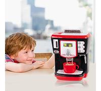 koolbitz Kids Kitchen Household Series Coffee Machine, Large Coffee Maker Toy Real Working with Light and Sound Effects, Pretend Play Improves Coordination of Children Fun Learning Toy Gift for Kids