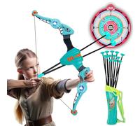 Koolbitz Large Kids Archery Set with 13 Suction Cup Arrows, Bow, Target Board, and Quiver - Safe and Interactive Sports Toy for Indoor and Outdoor Bow and Arrow Play, Ideal for Ages 3 and Up