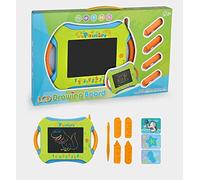 koolbitz LCD Writing Tablet for Kids Colorful Doodle Board for Toddlers 10 inch Erasable Reusable Drawing Pad for Kids Educational Learning Toys Gift for Boys Girls (Green)