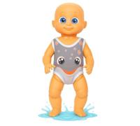 Koolbitz Swimming Doll - 13 Inch, Lifelike Floating Baby Born Doll with Moving Arms & Legs Bath Tub & Pool Toy, Cute Removable Costume, Waterproof Swim Dolls for Bathtime Play Fun Gift Toy