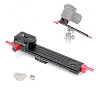 Koolehadao Macro Focusing Rail for Close-up Shooting Macro Photography Precise Focus Rail with1/4 Screw Quick Release Plate Compatible with Arca-Swiss for DSLR Camera Camcorder W-200
